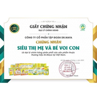 Dầu húng chanh lên men Dr. Maya Gold 30ml - Hỗ Trợ Giảm Ho, Sốt, Cảm Cúm tăng đề kháng cho bé