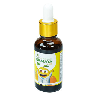 Dầu húng chanh lên men Dr. Maya Gold 30ml - Hỗ Trợ Giảm Ho, Sốt, Cảm Cúm tăng đề kháng cho bé