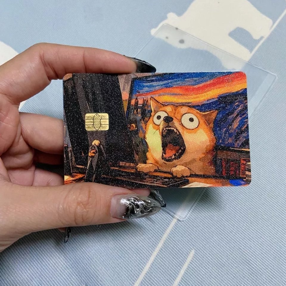Miếng Dán Trang Trí DEADLINE CARD - Decal Sticker Thẻ ATM (Thẻ Chung Cư, Thẻ Xe, Debit, Credit) NF2