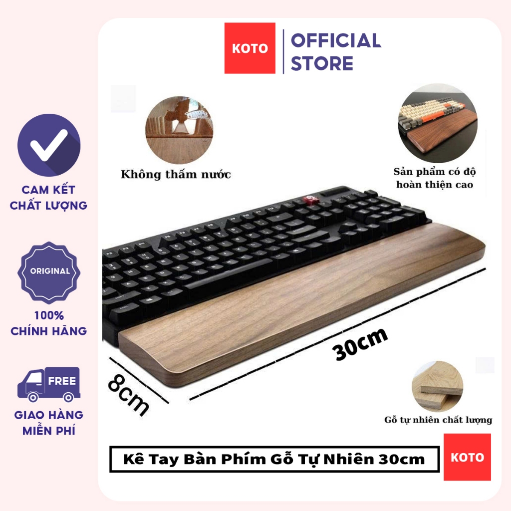 Kê Tay Bàn Phím - Hình ảnh thực tế