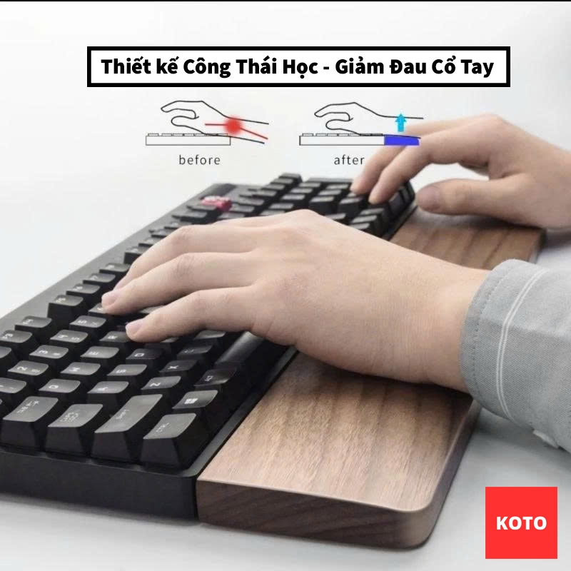 Chất lượng Kê Tay Bàn Phím Tiêu Chuẩn