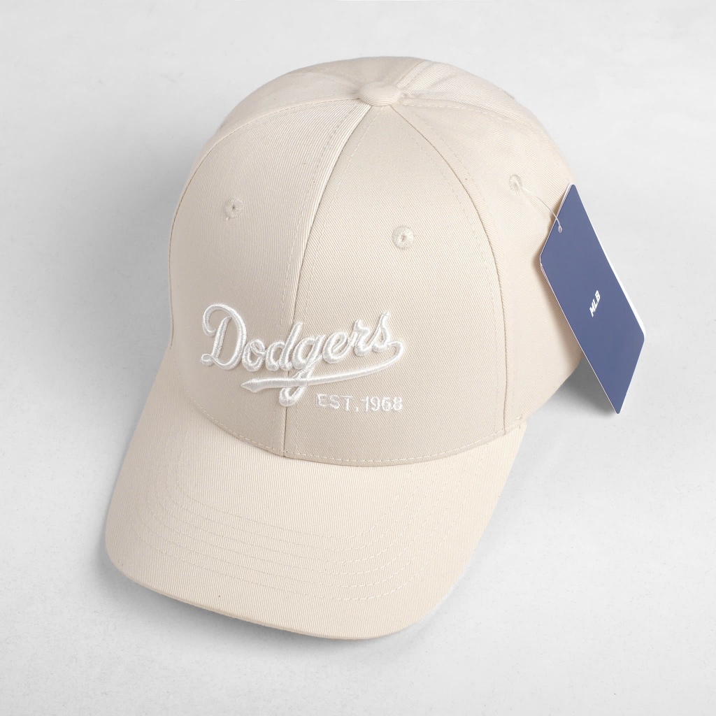 Mũ Nón lưỡi trai MLB Meowist Unisex chất liệu vải Kaki logo Dodger ,nón lưỡi trai Hàn Quốc