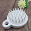 Combo 6 cái Bàn chải gội đầu trắng silicon mềm giúp thư giãn da đầu