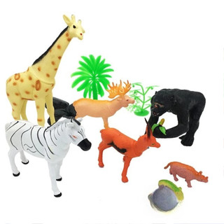 Túi đồ chơi Thú rừng Hươu bằng nhựa giúp bé nhận biết động vật hoang dã