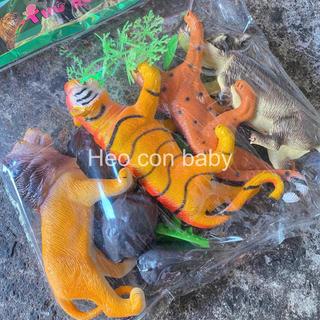 Bộ Đồ Chơi Mô Hình Thú Rừng Đại - Đồ Chơi Động Vật Hoang Dã Cho Bé