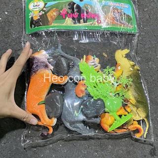 Bộ Đồ Chơi Mô Hình Thú Rừng Đại - Đồ Chơi Động Vật Hoang Dã Cho Bé