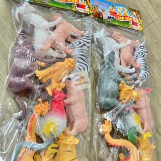 Bộ Đồ Chơi 12 Con Giáp Bằng Nhựa Cho Bé – Giúp Bé Làm Quen Văn Hóa Dân Gian