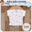 Set 3/5 Áo Cộc VT Sơ Sinh Thun Lạnh mềm mịn thoáng khí in hoạ tiết cho bé 0 - 9 tháng AL02T Đậu Đậu Store