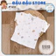 Set 3/5 Áo Cộc VT Sơ Sinh Thun Lạnh mềm mịn thoáng khí in hoạ tiết cho bé 0 - 9 tháng AL02T Đậu Đậu Store