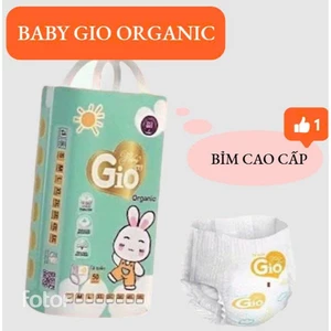 TÃ BỈM QUẦN BABY GIO （AN TÂM CHO MẸ- AN TOÀN CHO BÉ ）- 2 BỊCH -100 MIẾNG