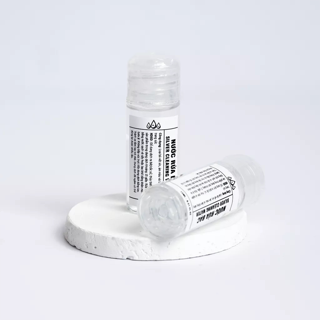 Nước rửa trang sức bạc IMOON, dung dịch làm sáng bóng bạc như mới 15ml