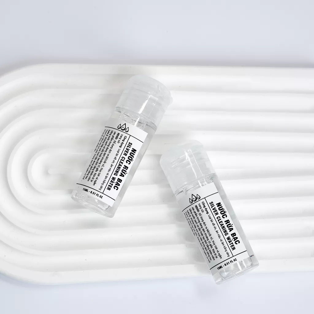 Nước rửa trang sức bạc IMOON, dung dịch làm sáng bóng bạc như mới 15ml