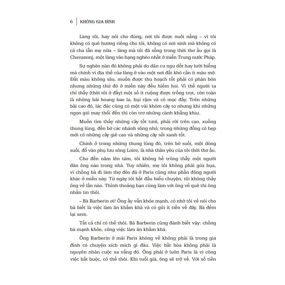 Sách - Không Gia Đình (bìa mềm)