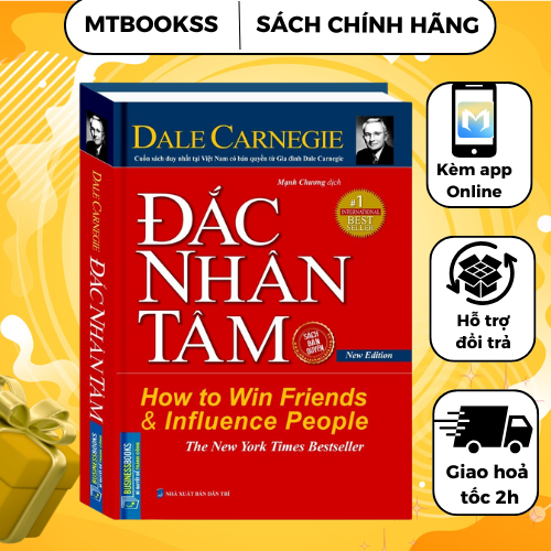 Sách - Đắc Nhân Tâm (bìa mềm tái bản 2019)