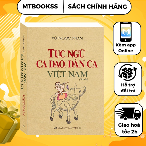 Sách - Tục Ngữ, Ca Dao, Dân Ca Việt Nam (Bìa mềm tái bản)