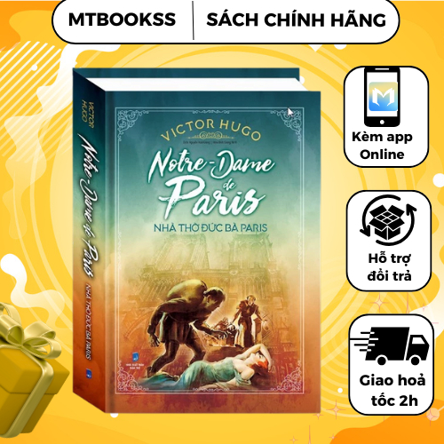Sách - Nhà Thờ Đức Bà Paris (bìa cứng) - Khổ To