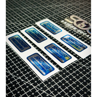 Tem Sticker Crom Dán Chân Phuộc, Thân Phuộc Daytona Showa |SGDC - 1 Cái/Cặp|
