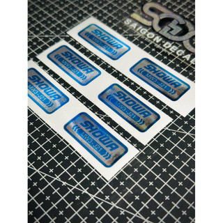 Tem Sticker Crom Dán Chân Phuộc, Thân Phuộc Daytona Showa |SGDC - 1 Cái/Cặp|