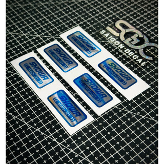 Tem Sticker Crom Dán Chân Phuộc, Thân Phuộc Daytona Showa |SGDC - 1 Cái/Cặp|