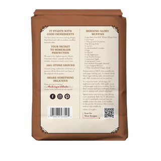 Bột Mì Nguyên Cám non-gmo Bob's Red Mill Whole Wheat Flour 2.27kg