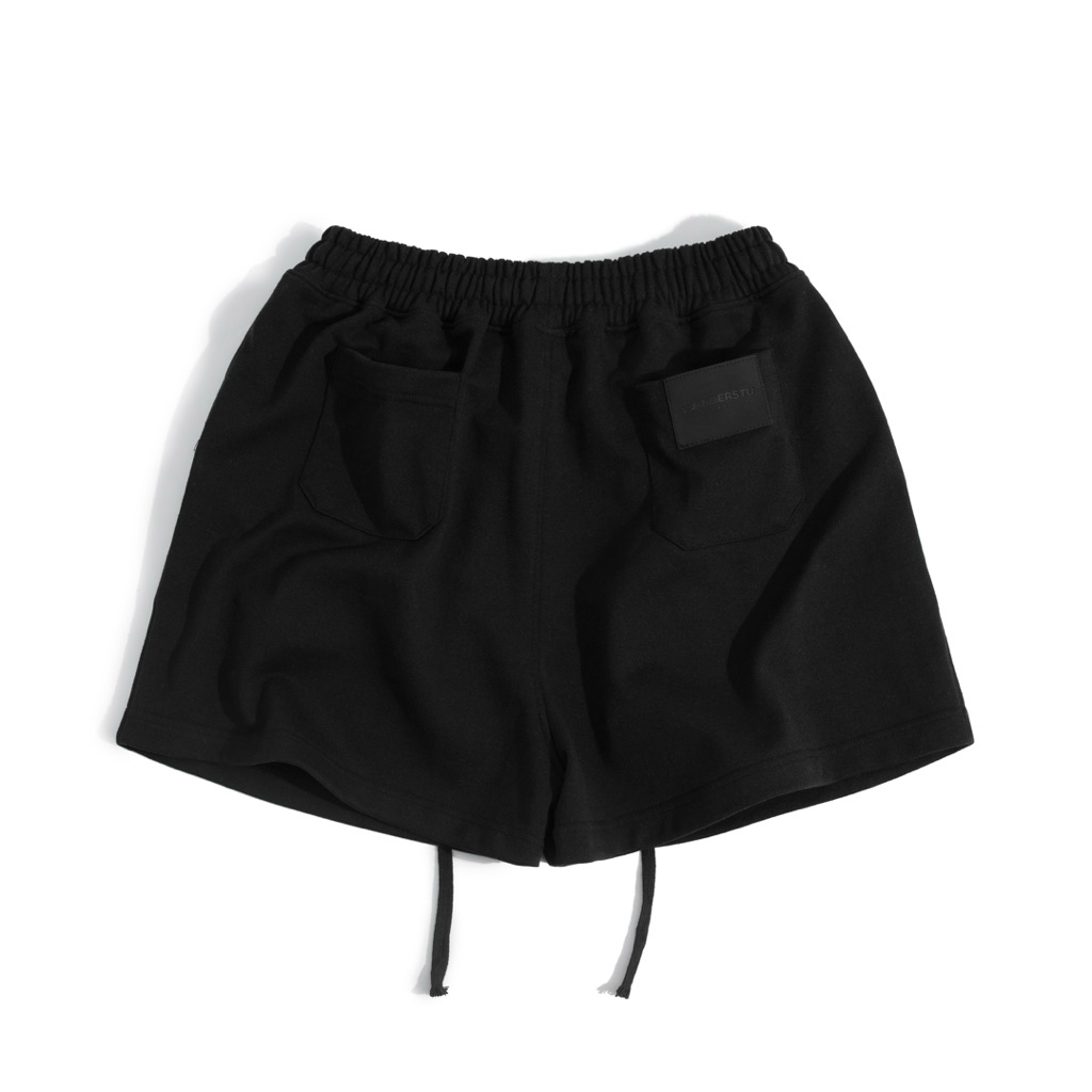 (CÓ CẢ SET) QUẦN SHORT NỈ CUA 400GSM THÊU LOGO 2D "CHAMPION SS25" WONDERSTU - UNISEX