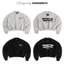ÁO SWEATER BIG BOXY NỈ CUA 400GSM THÊU 2D & IN TRAME "CHAMPION SS25" WONDERSTU - UNISEX