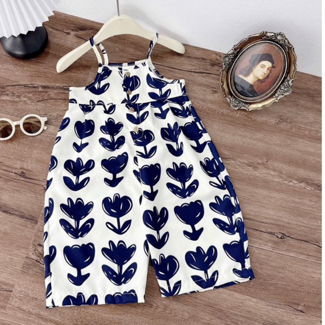 Jum lá cho bé gái 8-20kg mát mẻ, xinh xắn mặc lên siêu yêu (Ảnh shop chụp sau ảnh bìa)
