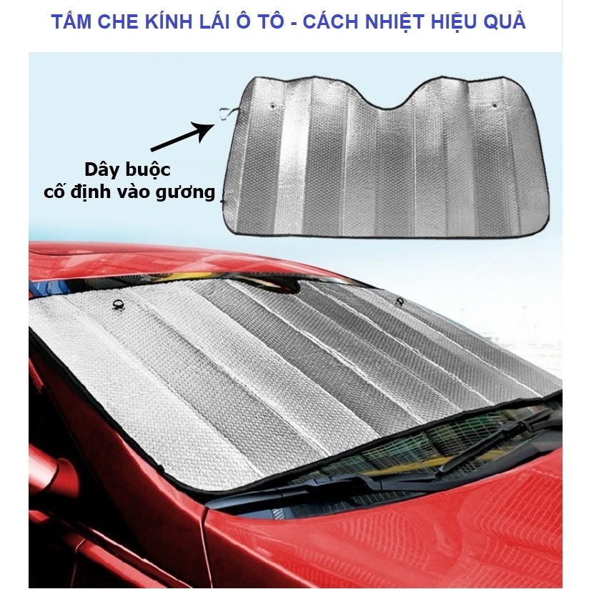 Tấm Che Chắn Nắng Kính Lái OTO, Xe Hơi - Kích thước lớn 140x70cm - Cách ...