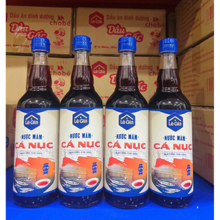 Nước Mắm Cá Nục Truyền Thống Lê Gia chai thủy tinh 525ml