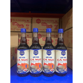 Nước Mắm Cá Nục Truyền Thống Lê Gia chai thủy tinh 525ml