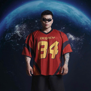 Áo thun thể thao Degrey Jersey Velocity 84 cổ tim