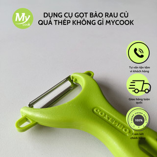 Dao bào đa năng, dao bào vỏ bào sợi Mycook Dụng cụ bào lưỡi thép cao cấp không gỉ