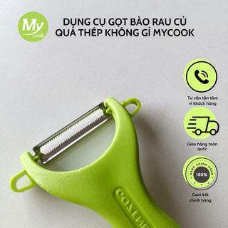 Dao bào đa năng, dao bào vỏ bào sợi Mycook Dụng cụ bào lưỡi thép cao cấp không gỉ
