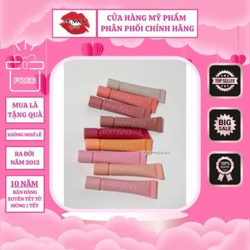 Son Kem Lì Dạng Bùn Romand Color Lip Matte, Son tuýp Romand lì mịn môi