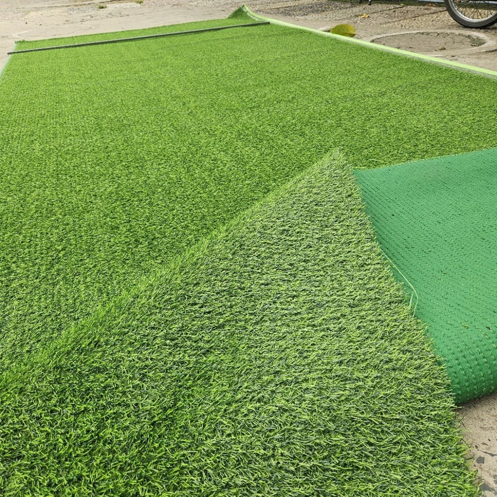 Combo 5m2(2m x 2.5m) Thảm cỏ nhân tạo 2cm mũi khâu dày trải sàn, trang trí sân vườn, sự kiện, vui chơi