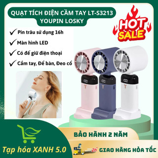 Quạt Tích Điện LT-S3213 Youpin Losky Nhỏ Gọn, Công nghệ Phun Sương Mát Lạnh, Bảo Hành 2 năm