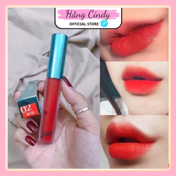 Son Kem Lì BBIA Last Velvet Lip Tint 02 Màu Đỏ Cam BBIA02
