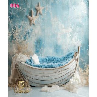 Phông nền nền nền bầu trời xanh chụp ảnh Studio xu hướng mới hiện đại