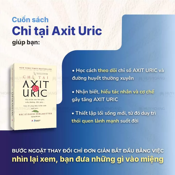 Vietnamese Book · Chỉ Tại Axit Uric, chăm sóc sức khỏe, sách y học, kiến thức y học, áp dụng thực tế – 7
