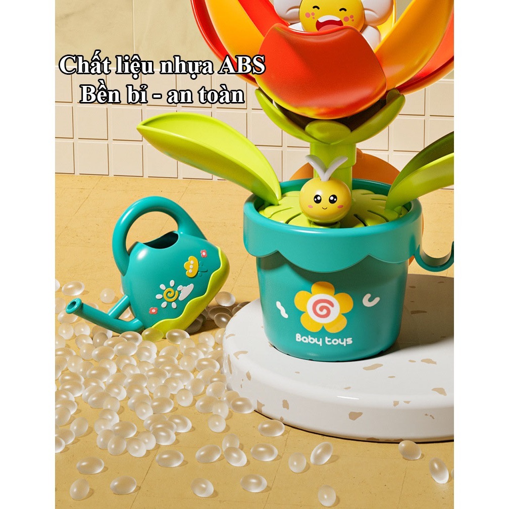 Đồ Chơi Nhà Tắm Tưới Nước Nở Hoa Chậu Hoa Tưới Nước Bông Hoa Tự Nở Ngộ Nghĩnh Cho Bé - Đồ Chơi Cho Bé PUKAPI