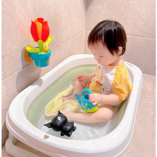 Đồ Chơi Nhà Tắm Tưới Nước Nở Hoa Chậu Hoa Tưới Nước Bông Hoa Tự Nở Ngộ Nghĩnh Cho Bé - Đồ Chơi Cho Bé PUKAPI