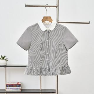 Áo Sơ Mi Nữ LAMER FASHION Cổ Phối Tầng Bèo Công Sở Trẻ Trung H61H25H015