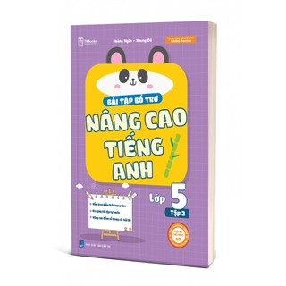 Sách - Tham khảo lớp 5 - Combo Bài Tập Bổ Trợ Nâng Cao Tiếng Anh Lớp 5 (Tập 1+Tập 2) - TKBooks