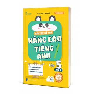 Sách - Tham khảo lớp 5 - Combo Bài Tập Bổ Trợ Nâng Cao Tiếng Anh Lớp 5 (Tập 1+Tập 2) - TKBooks