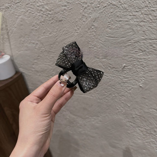 kẹp tóc nơ đá xinh bling tiểu thư phối đồ nhẹ nhàng