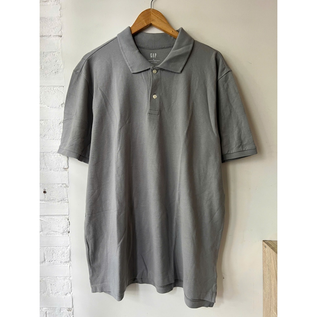 Polo G.AP USA , dư xịn , gam màu xám basic . | Shopee Việt Nam