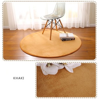 Thảm lông tròn trải sàn ,thảm nhung nỉ decor chụp ảnh to 1m 1m2 1m6 | SHIP NHANH |