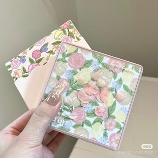 Bảng Phấn Mắt HOLD LIVE 12 ô Floral Color Pink Mist Nhẹ Nhàng Trong Trẻo HL755