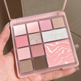 Bảng Phấn Mắt HOLD LIVE 12 ô Floral Color Pink Mist Nhẹ Nhàng Trong Trẻo HL755