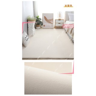 Thảm tròn trải sàn |Màu Be Sữa| ,thảm nhung nỉ decor chụp ảnh to 1m 1m2 1m6